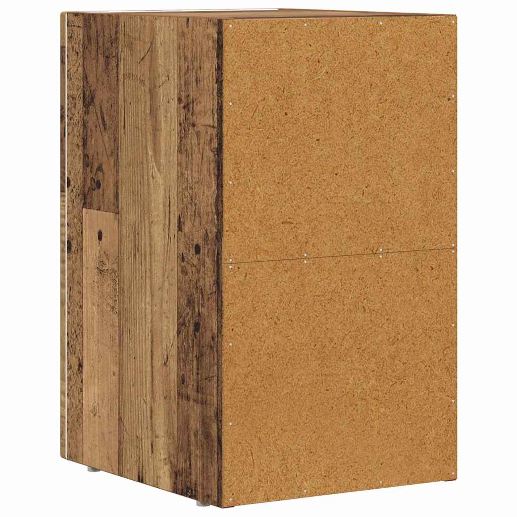 Sengebord ELST Gammelt træ 29,5 x 33,5 x 50 cm Konstrueret træ