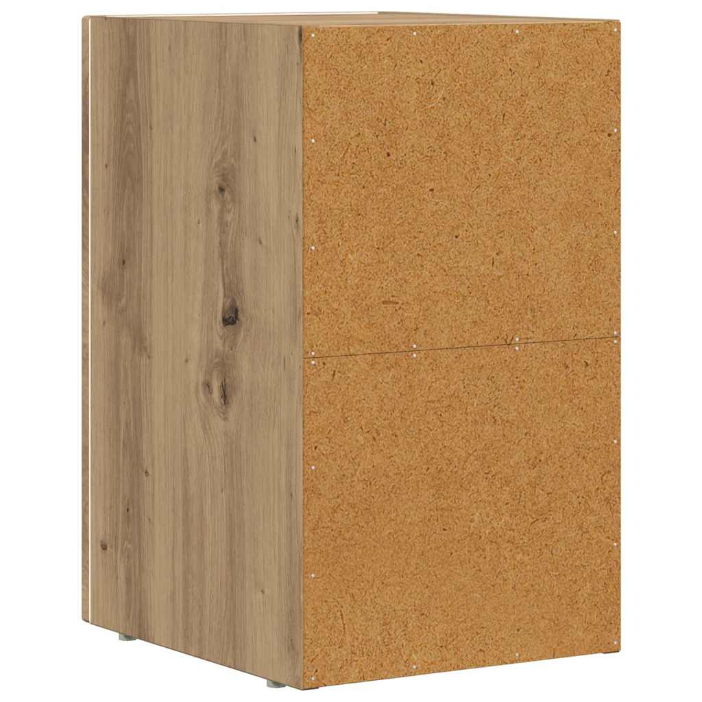 Sengebord ELST 2 stk. Artisan Egetræ 29,5 x 33,5 x 50 cm