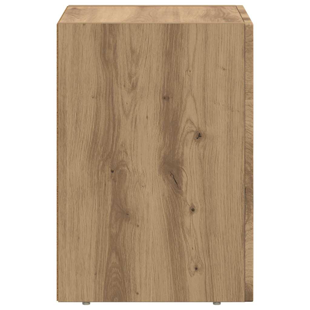 Sengebord ELST 2 stk. Artisan Egetræ 29,5 x 33,5 x 50 cm