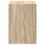 Sengebord ELST 2 stk. Sonoma eg 40 x 35 x 50 cm Konstrueret træ