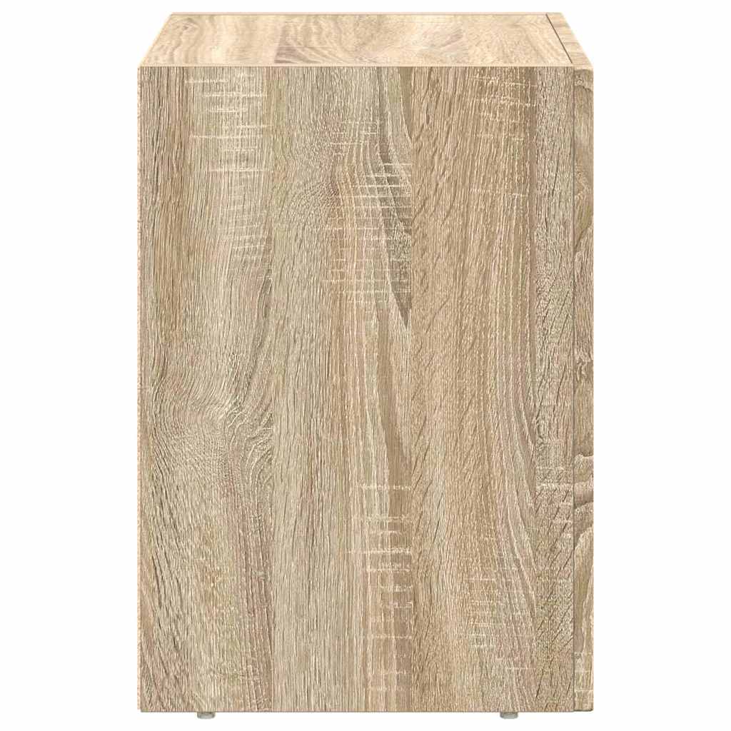 Sengebord ELST 2 stk. Sonoma eg 40 x 35 x 50 cm Konstrueret træ