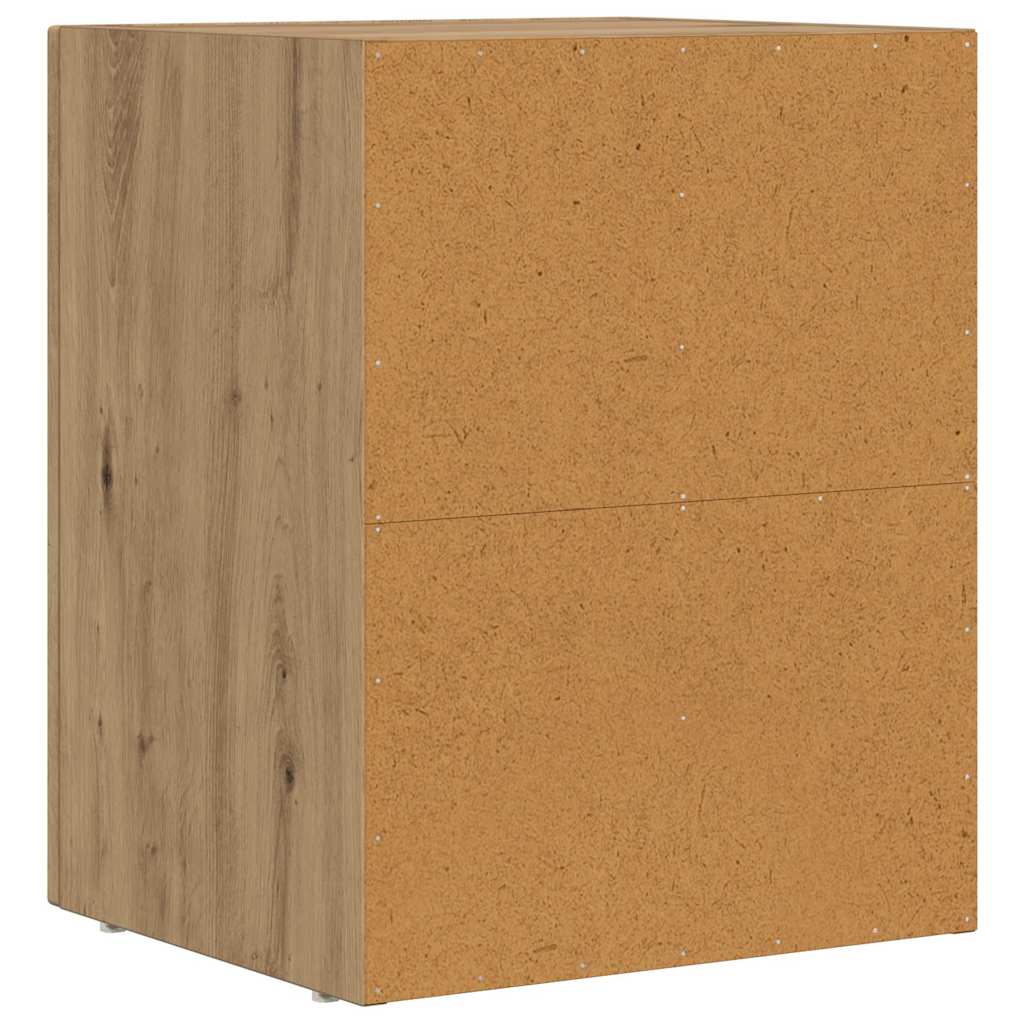 Sengebord ELST 2 stk. Artisan Egetræ 40 x 35 x 50 cm