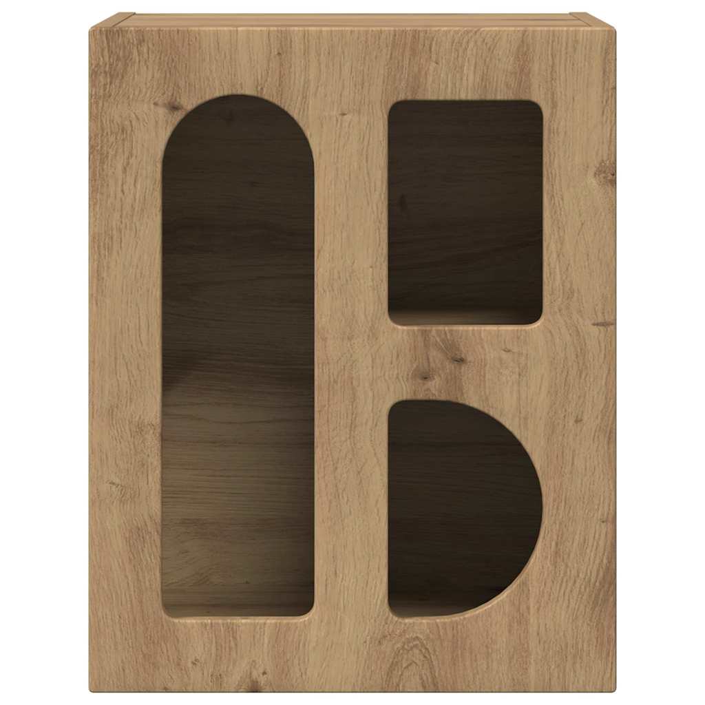 Sengebord ELST 2 stk. Artisan Egetræ 40 x 35 x 50 cm