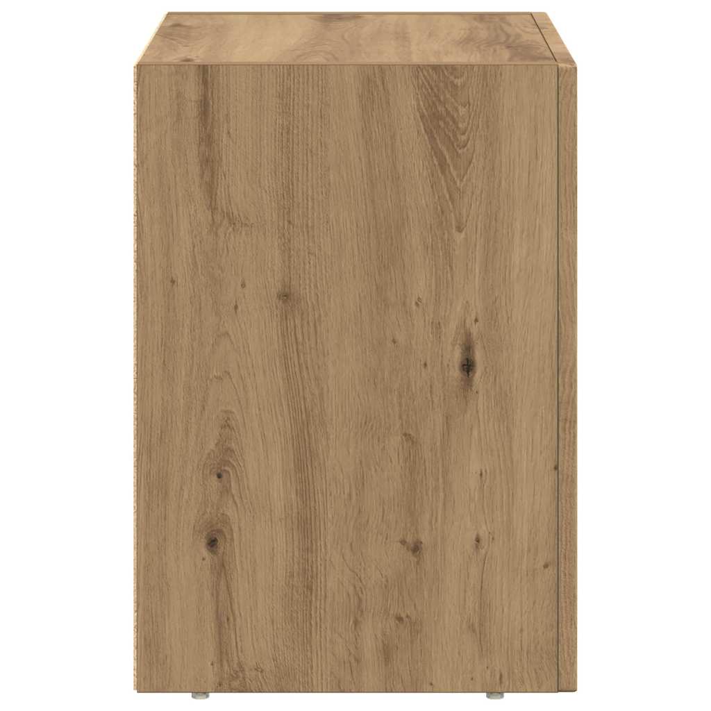 Sengebord ELST 2 stk. Artisan Egetræ 40 x 35 x 50 cm