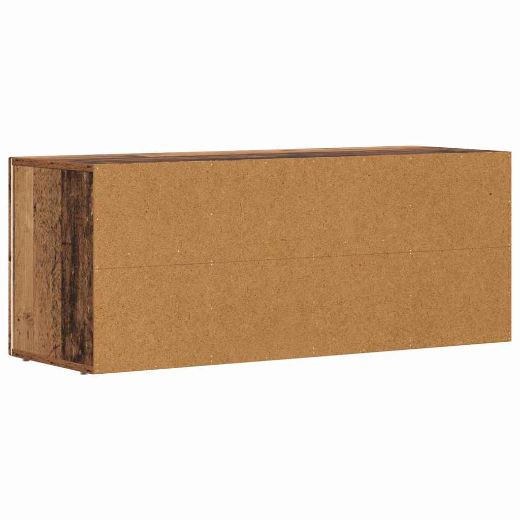 TV-skab ELST 100 x 35 x 40 cm Gammelt træ Konstrueret træ