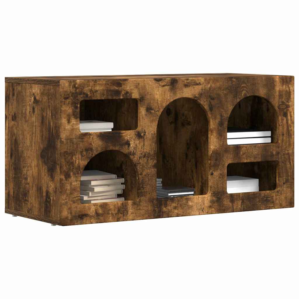 TV-skab ELST 80 x 35 x 40 cm Røget eg Konstrueret træ