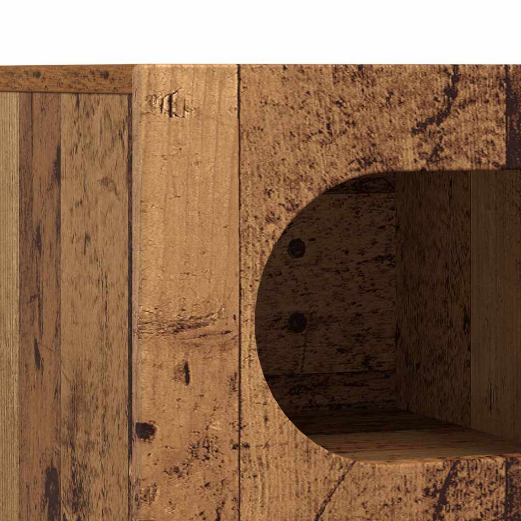 TV-skab ELST 60 x 35 x 40 cm Gammelt træ Konstrueret træ