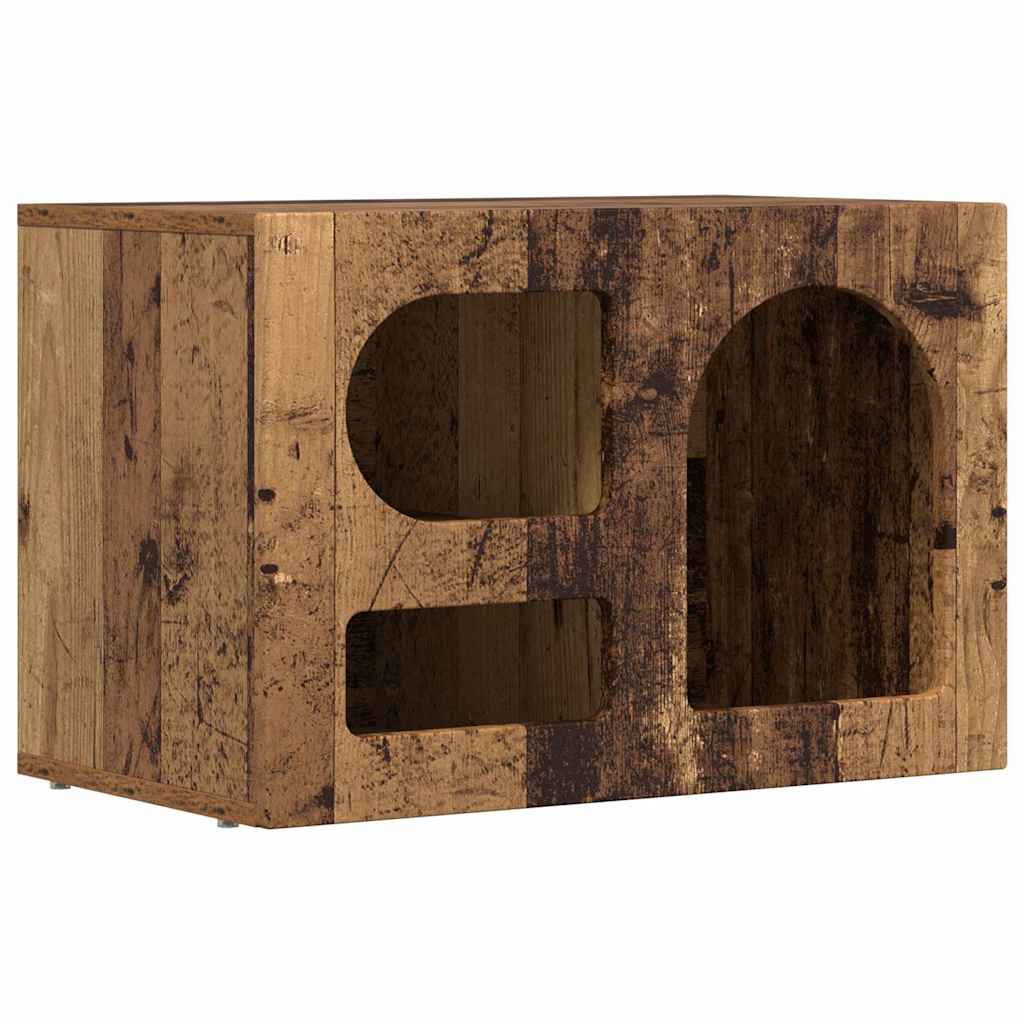 TV-skab ELST 60 x 35 x 40 cm Gammelt træ Konstrueret træ
