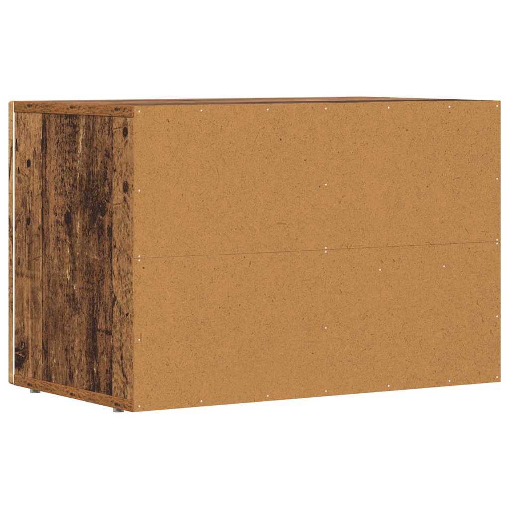 TV-skab ELST 60 x 35 x 40 cm Gammelt træ Konstrueret træ
