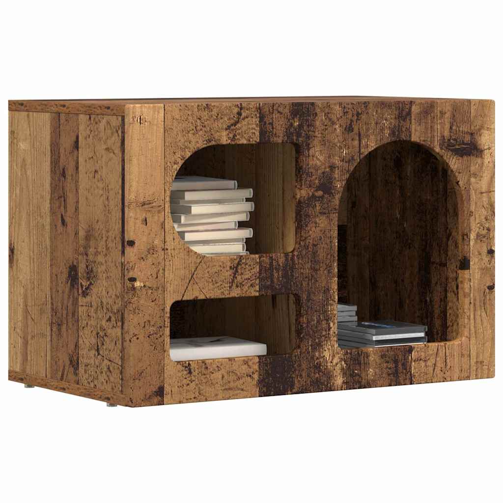 TV-skab ELST 60 x 35 x 40 cm Gammelt træ Konstrueret træ