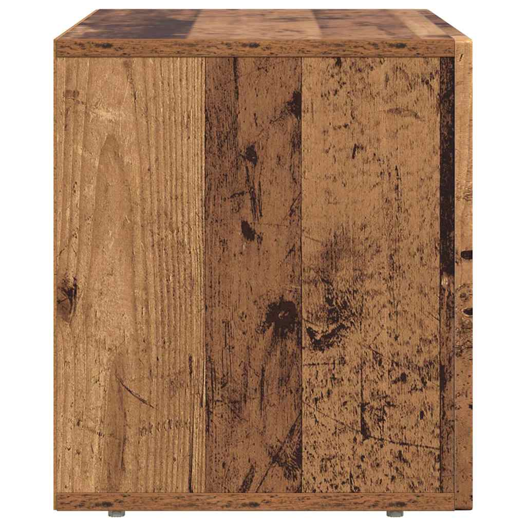 TV-skab ELST 60 x 35 x 40 cm Gammelt træ Konstrueret træ