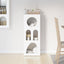 Sideboard ELST Høj gloss hvid 40 x 35 x 100.5 cm