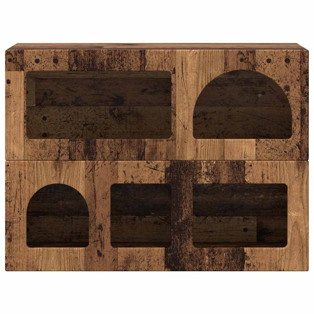 Sideboard ELST Gammelt træ 80,5 x 35 x 59 cm Konstrueret træ