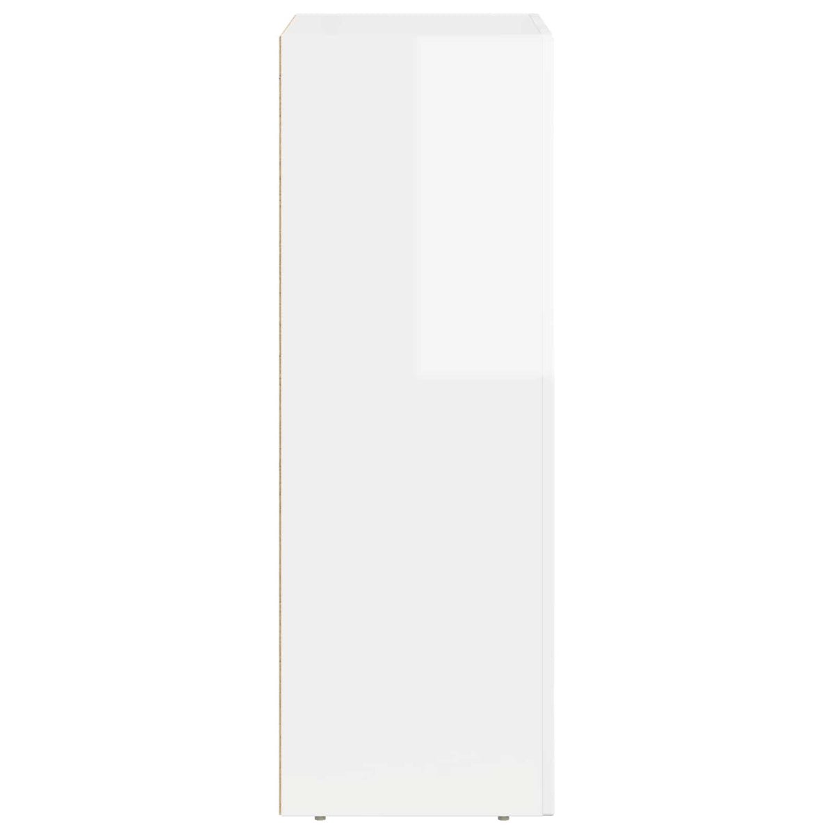 Sideboard ELST Høj gloss hvid 59 x 35 x 100,5 cm