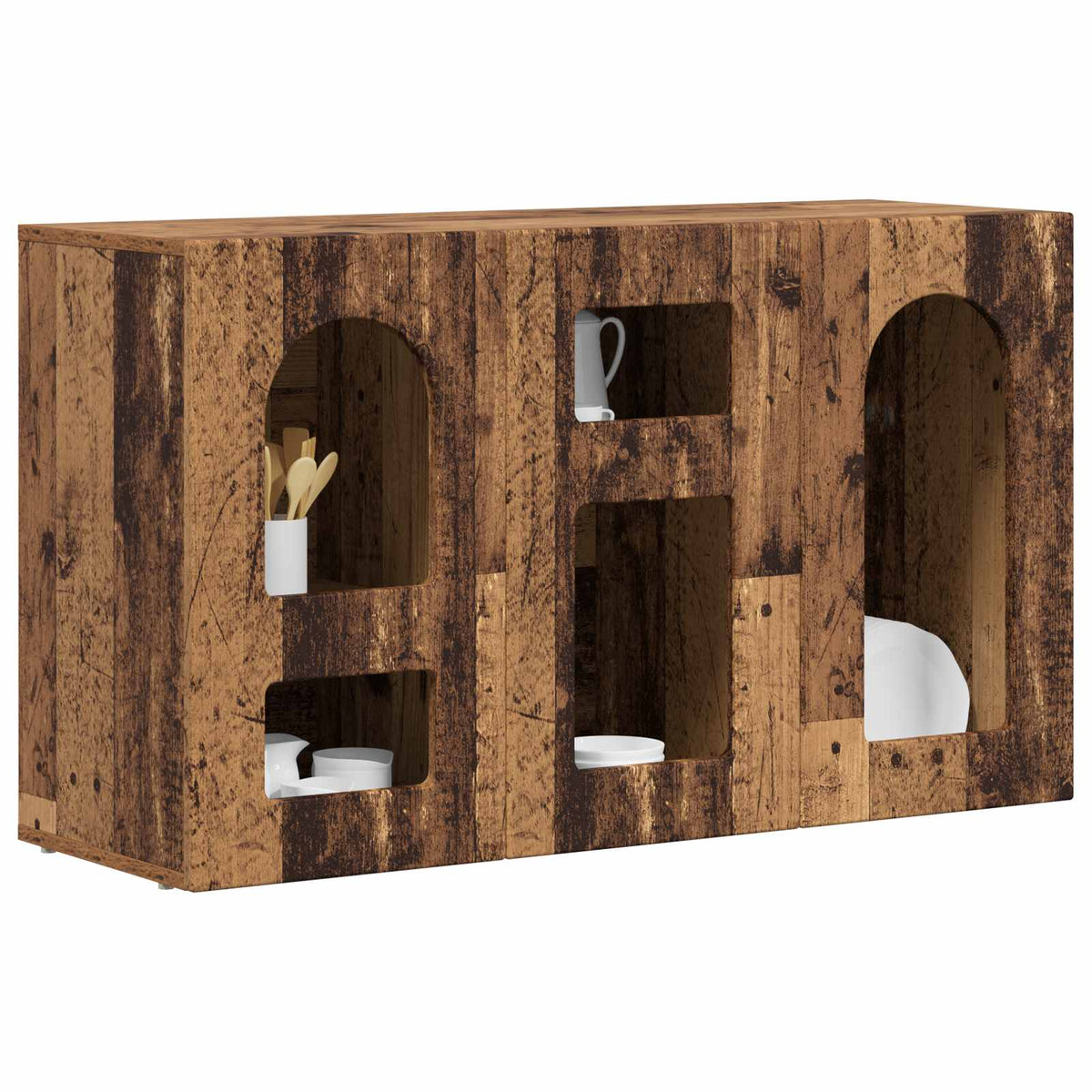 Sideboard ELST Gammelt træ 100 x 35 x 59 cm Konstrueret træ