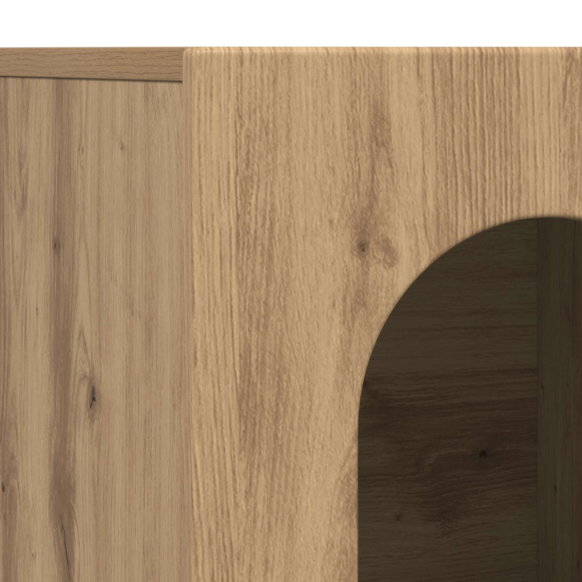 Sideboard ELST Artisan Egetræ 100 x 35 x 59 cm Konstrueret træ