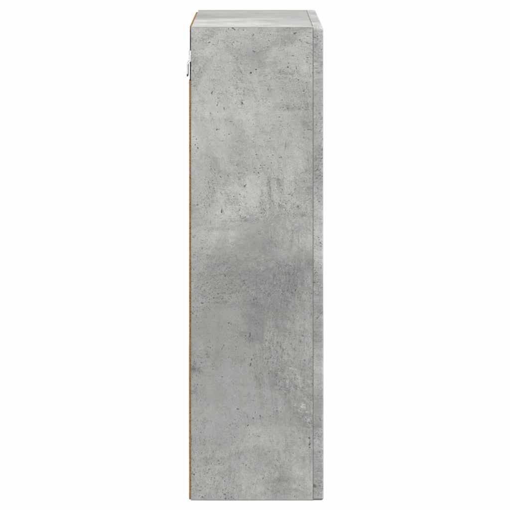 Hængeskab ELST Betongrå 59 x 20 x 71,5 cm Konstrueret træ