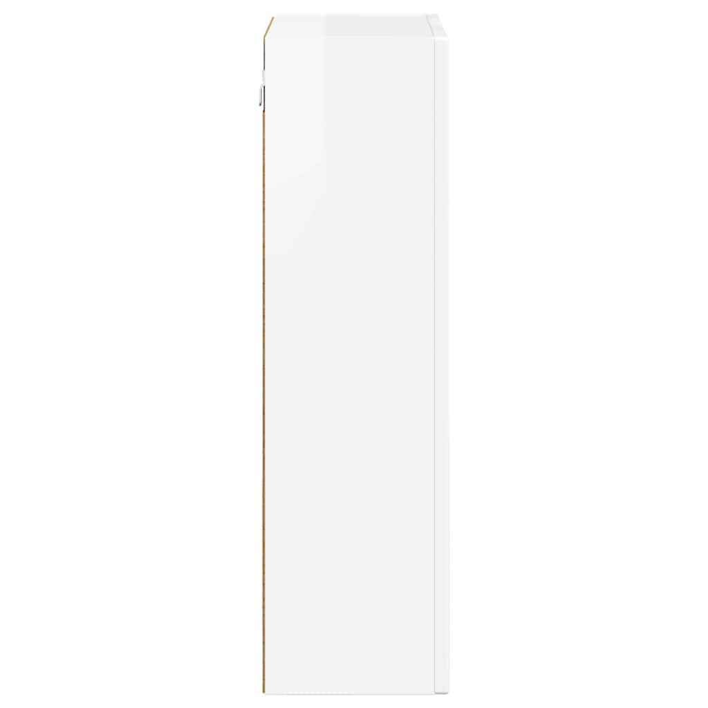 Hængeskab ELST Hvid højglans 59 x 20 x 71,5 cm Konstrueret træ