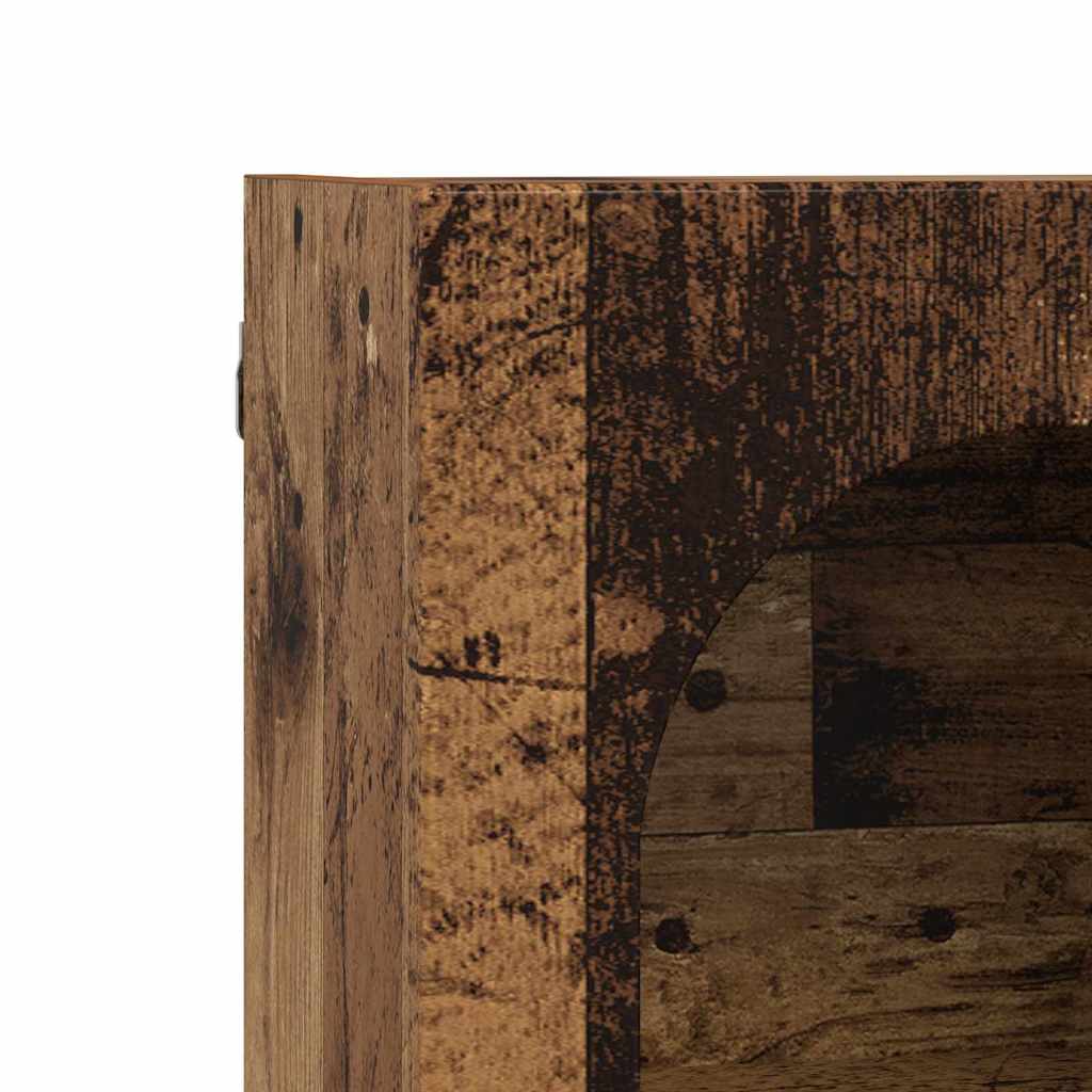 Hængeskab ELST Gammelt træ 59 x 20 x 71,5 cm Konstrueret træ