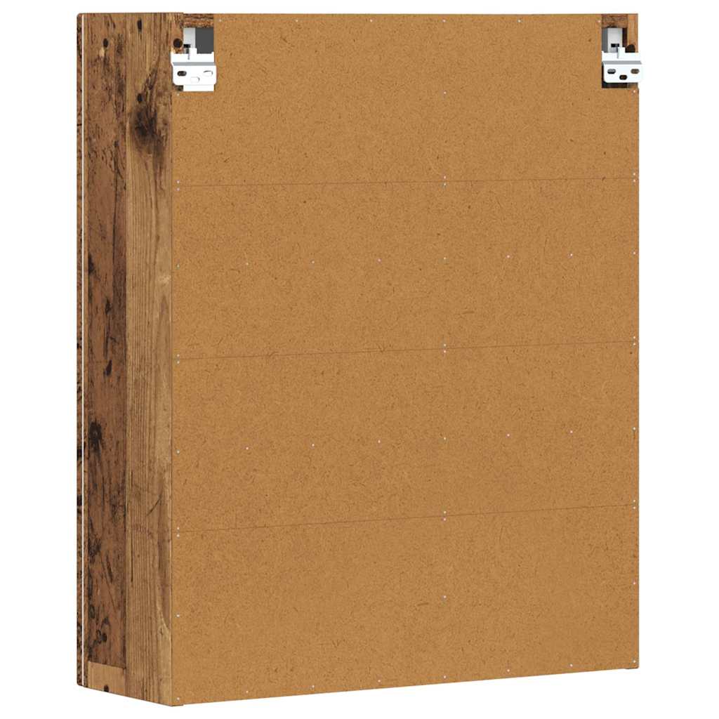 Hængeskab ELST Gammelt træ 59 x 20 x 71,5 cm Konstrueret træ