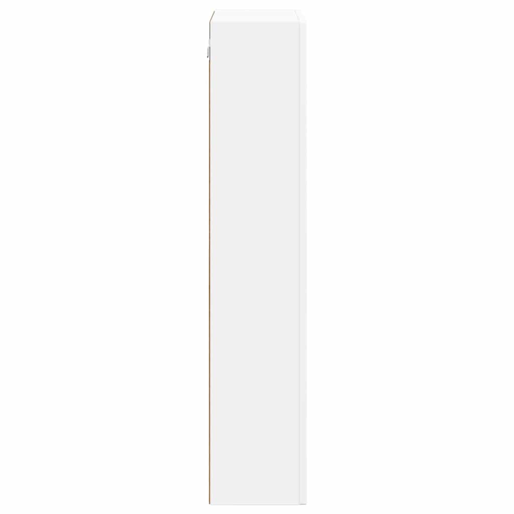 Hængeskab med hylde ELST Hvid 59 x 20 x 100 cm Konstrueret træ