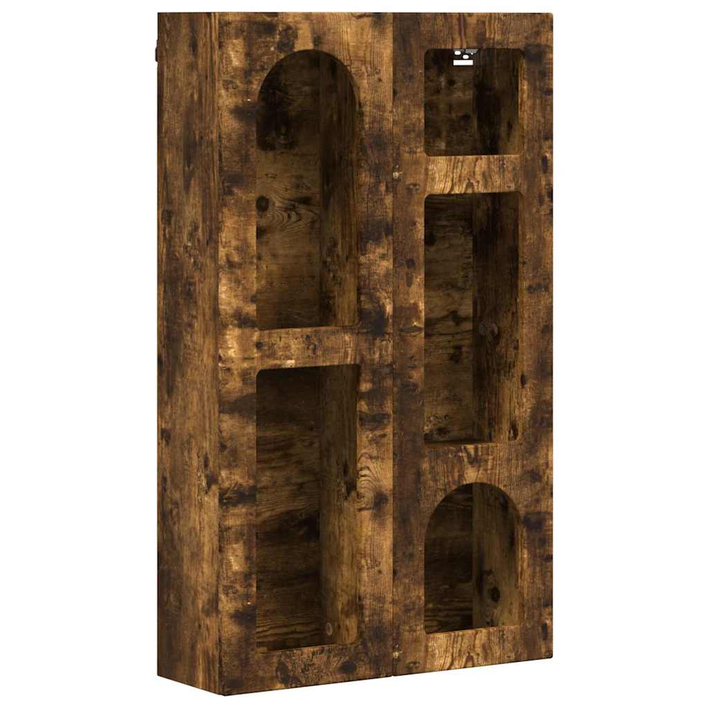 Hængeskab ELST Røget eg 59 x 20 x 100 cm Konstrueret træ