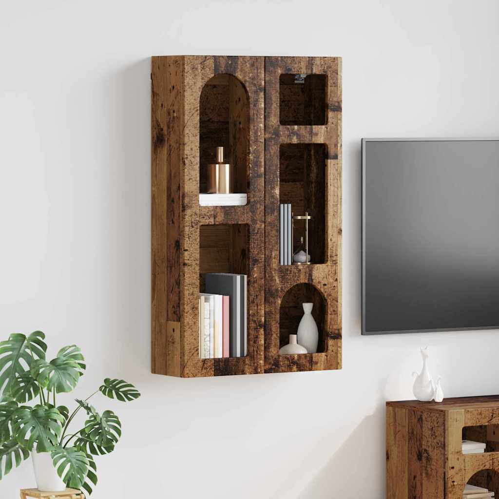 Hængeskab ELST Gammelt træ 59 x 20 x 100 cm Konstrueret træ