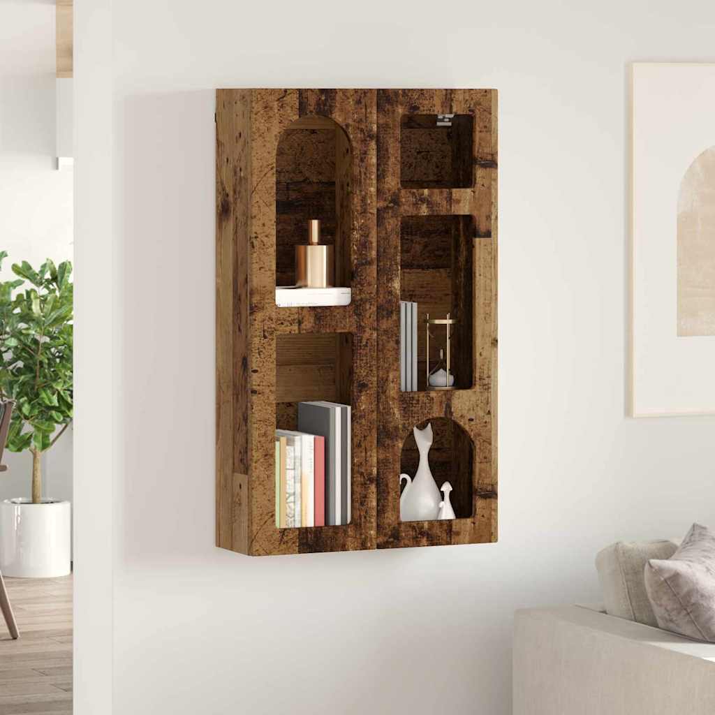 Hængeskab ELST Gammelt træ 59 x 20 x 100 cm Konstrueret træ