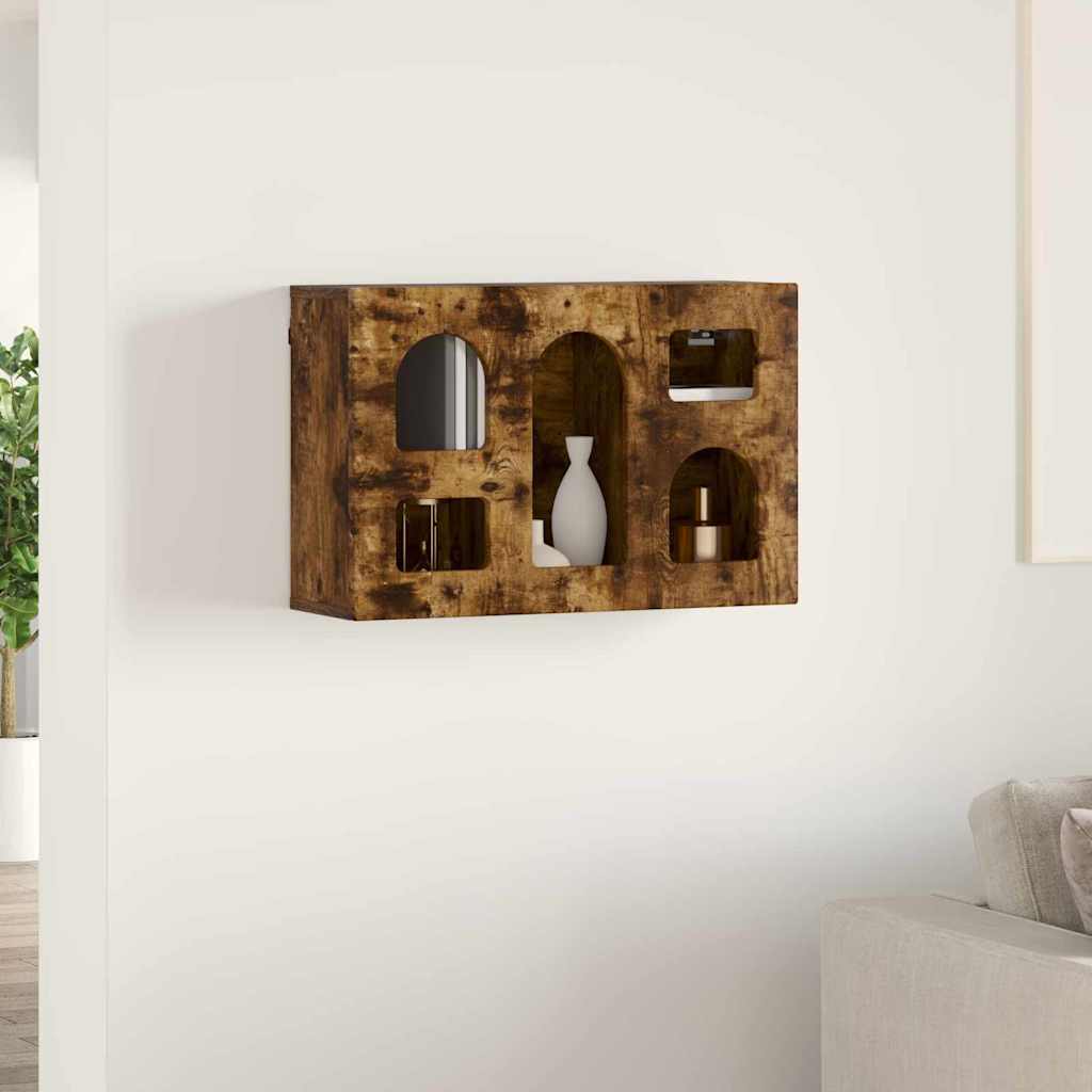 Hængeskab ELST Røget eg 60 x 20 x 40 cm Konstrueret træ