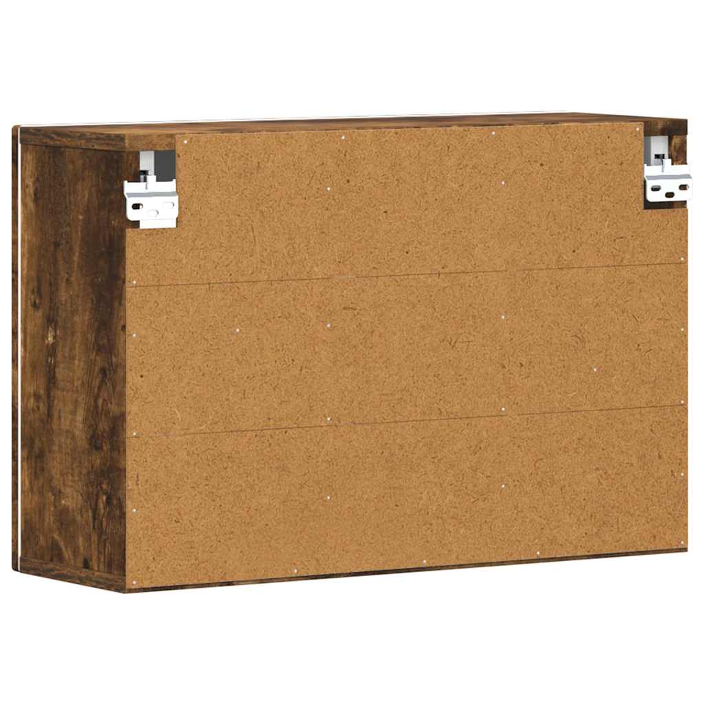 Hængeskab ELST Røget eg 60 x 20 x 40 cm Konstrueret træ