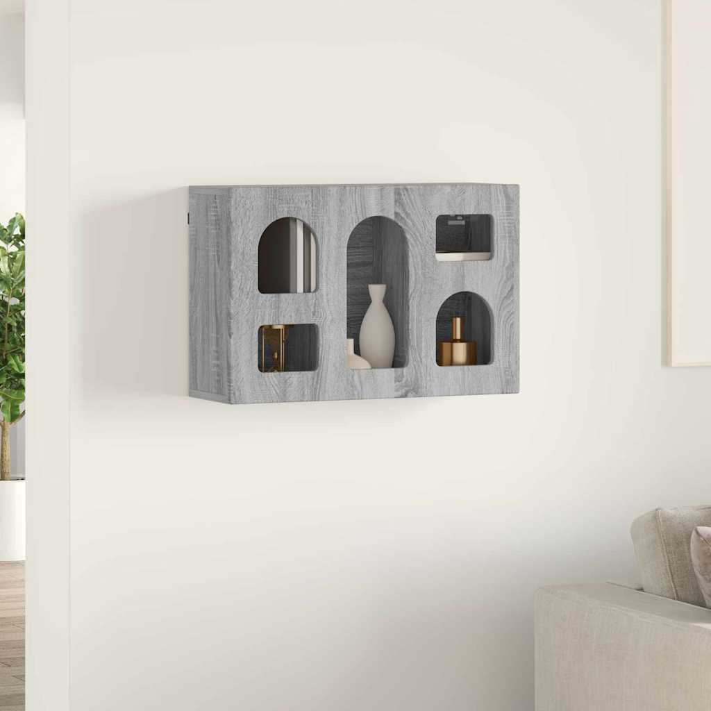 Hængeskab ELST Grå Sonoma 60 x 20 x 40 cm Konstrueret træ