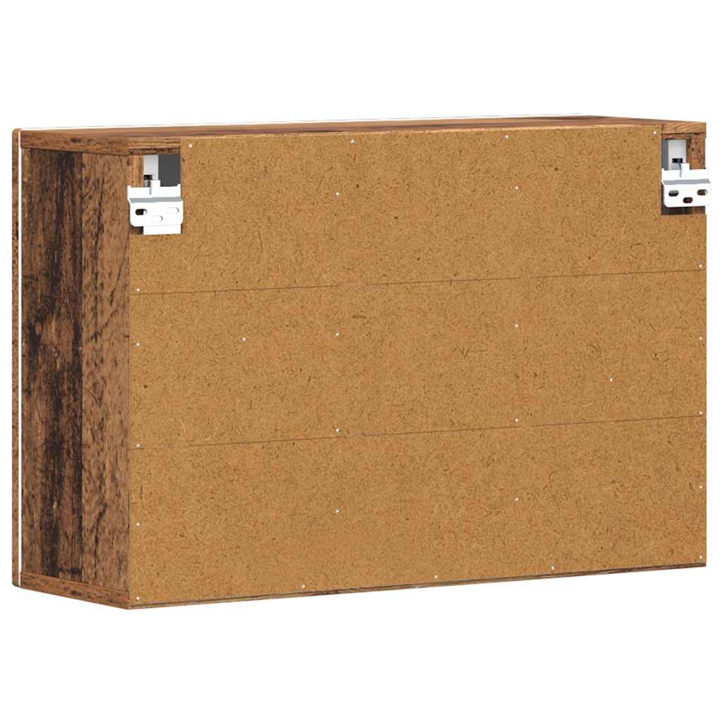 Hængeskab ELST Gammelt træ 60 x 20 x 40 cm Konstrueret træ