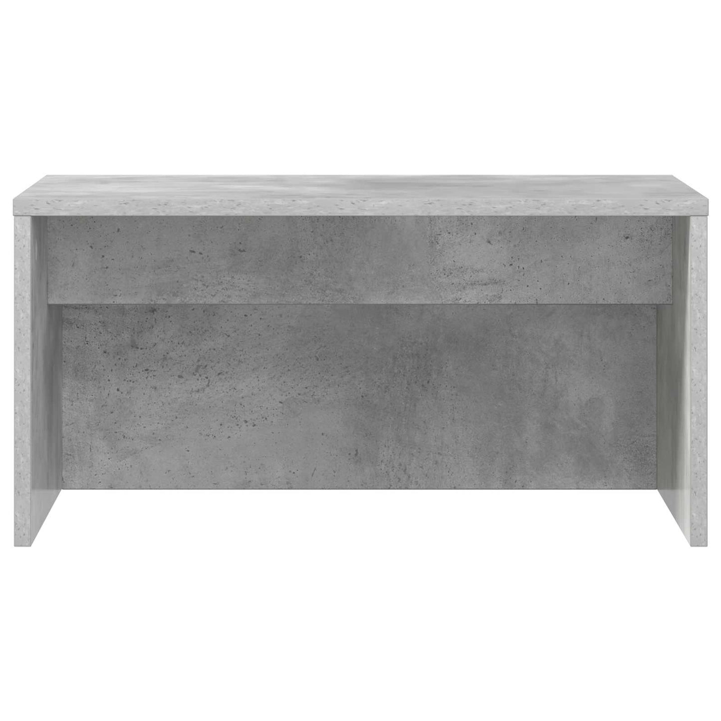 Væghængt skrivebord Beton Grå Konstrueret træ 60 x 45 x 30 cm