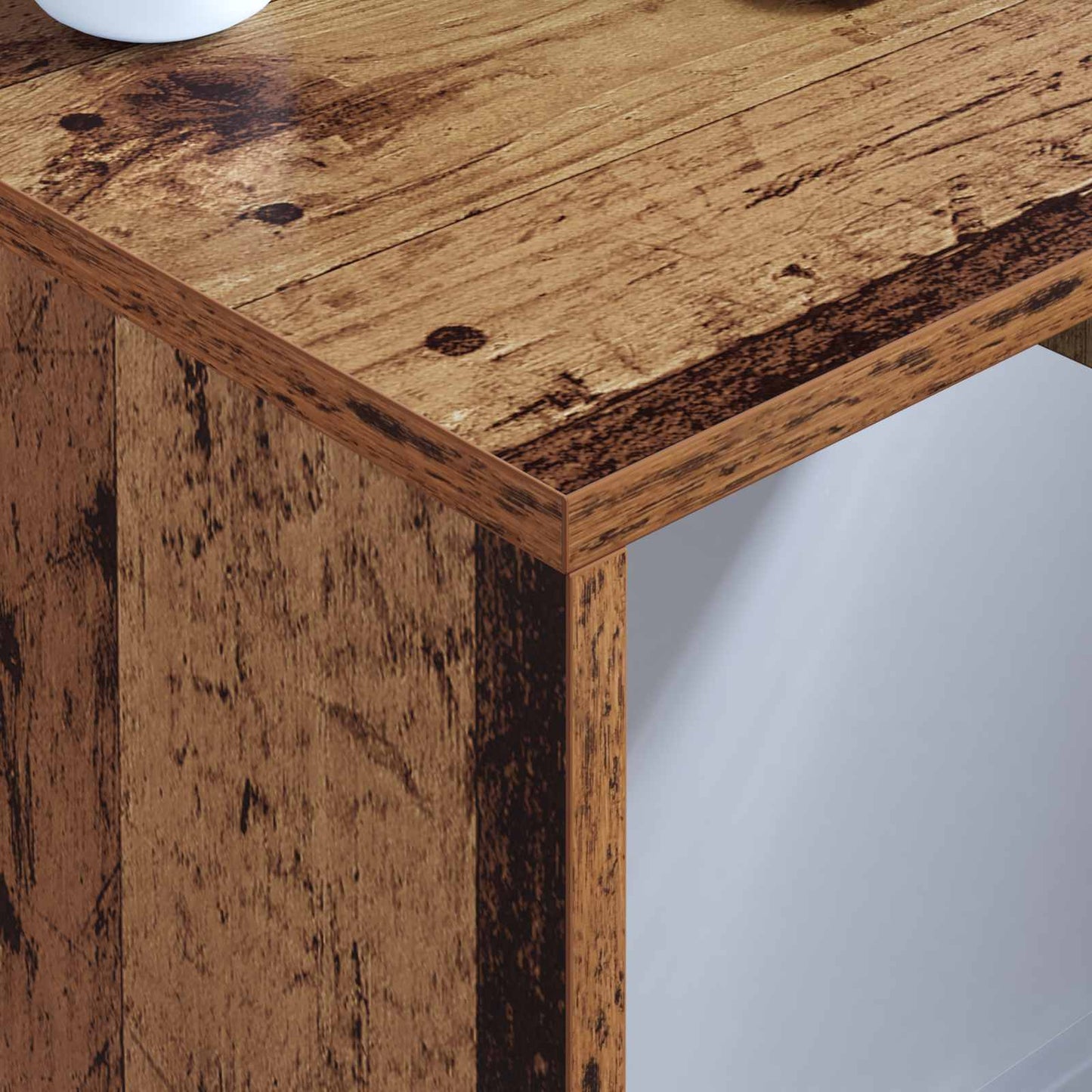 Væghængt skrivebord Gammelt træ Konstrueret træ 60 x 45 x 30 cm