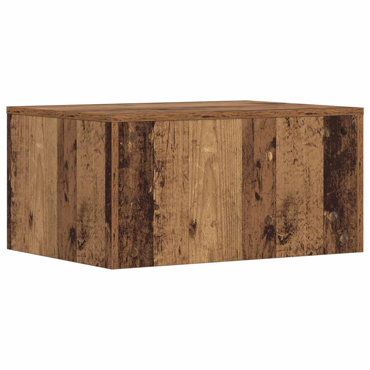 Væghængt skrivebord Gammelt træ Konstrueret træ 60 x 45 x 30 cm