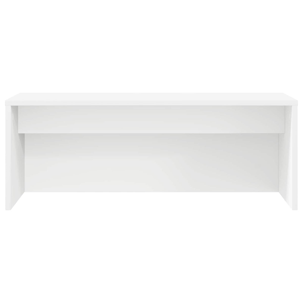 Væghængt skrivebord Hvid Konstrueret træ 80 x 45 x 30 cm
