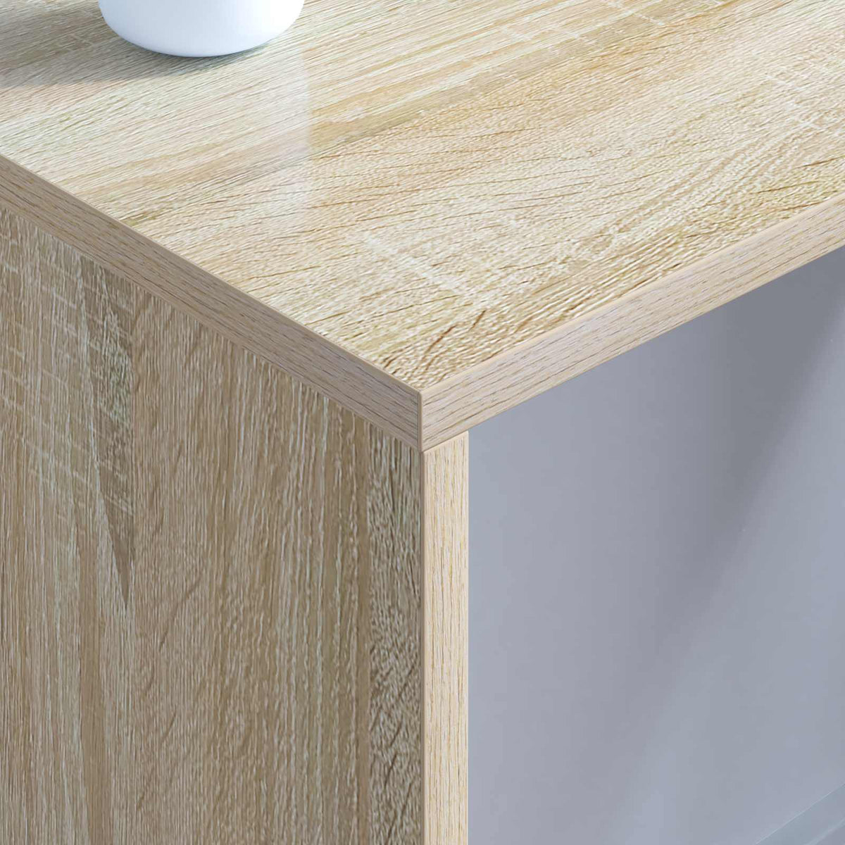 Væghængt skrivebord Sonoma eg Konstrueret træ 80 x 45 x 30 cm