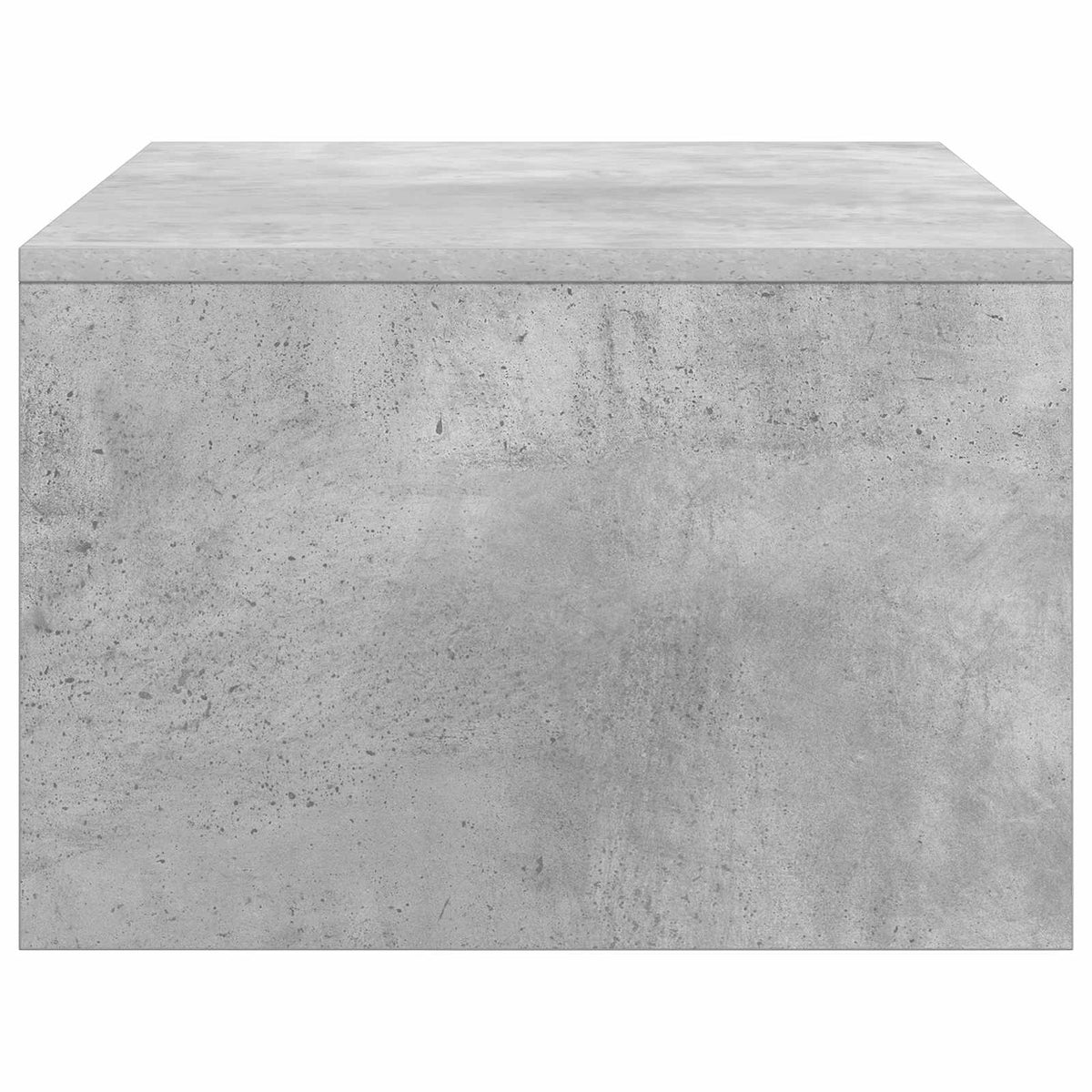 Væghængt skrivebord Beton Grå Konstrueret træ 80 x 45 x 30 cm