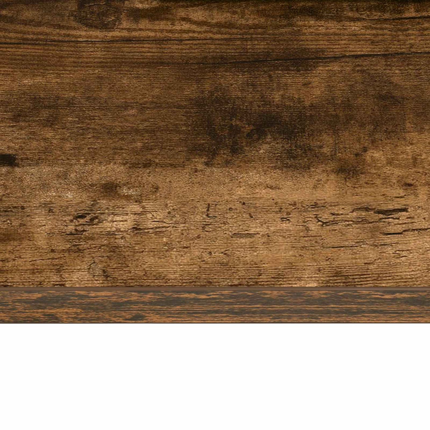 Væghængt skrivebord Røget eg Konstrueret træ 80 x 45 x 30 cm
