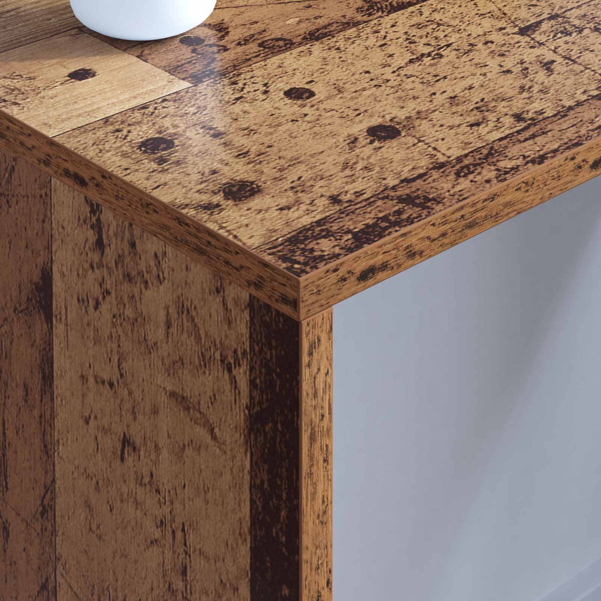 Væghængt skrivebord Gammelt træ Konstrueret træ 80 x 45 x 30 cm
