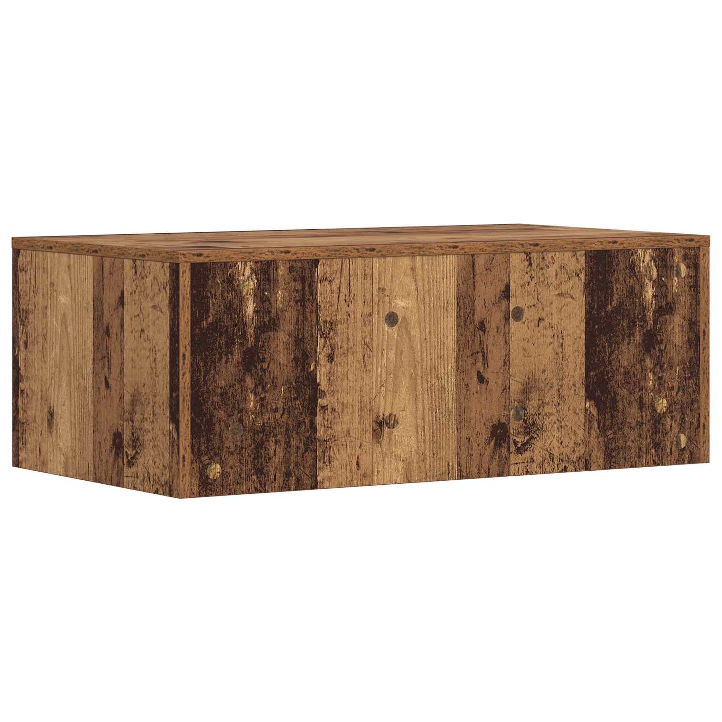 Væghængt skrivebord Gammelt træ Konstrueret træ 80 x 45 x 30 cm