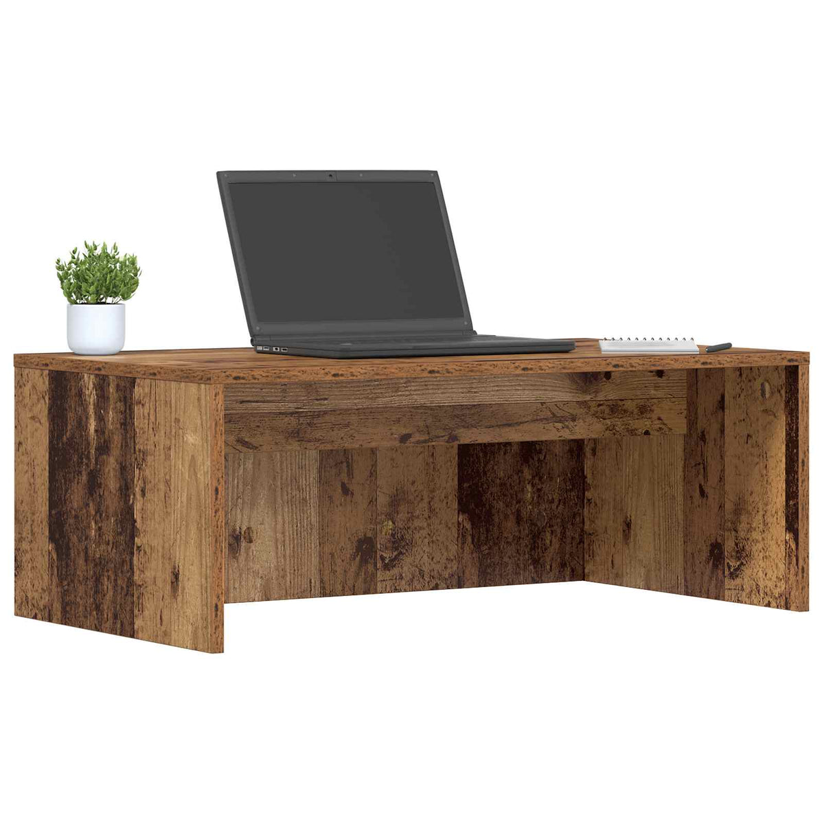 Væghængt skrivebord Gammelt træ Konstrueret træ 80 x 45 x 30 cm
