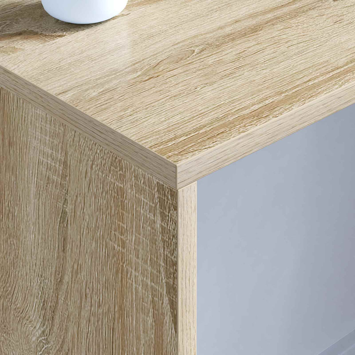 Væghængt skrivebord Sonoma eg Konstrueret træ 100 x 45 x 30 cm