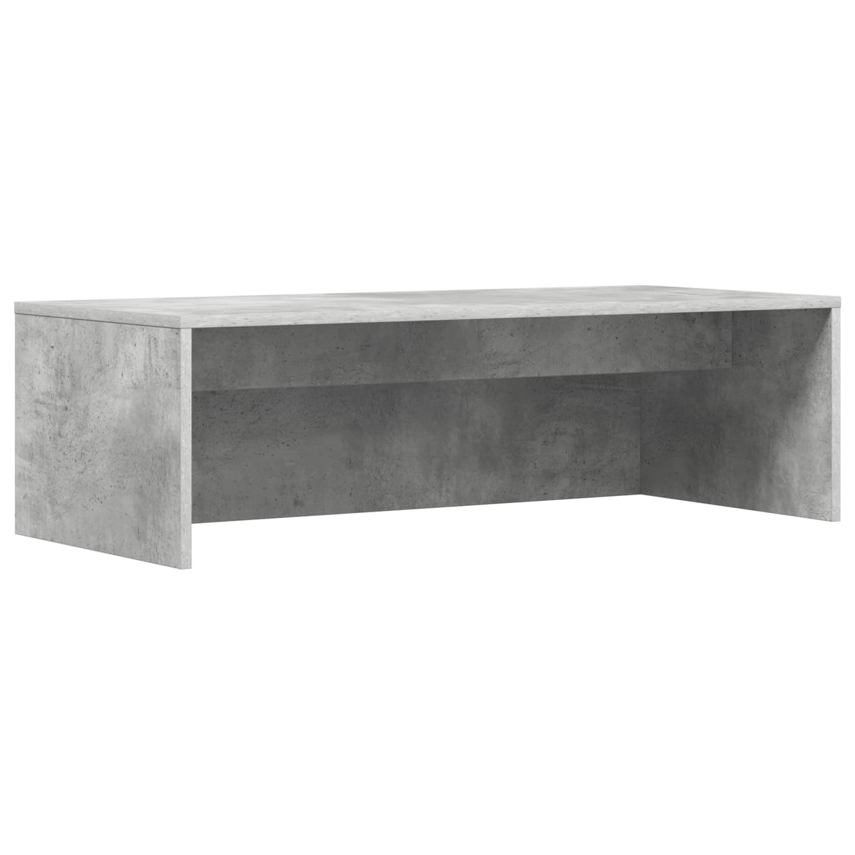 Væghængt skrivebord Beton Grå Konstrueret træ 100 x 45 x 30 cm