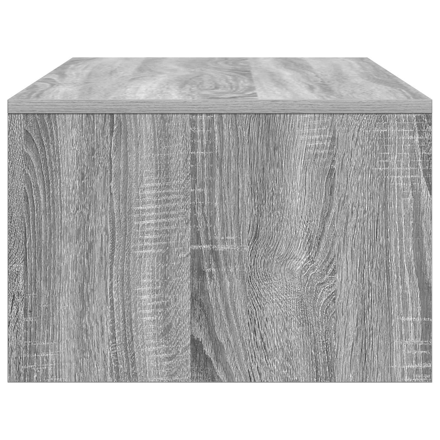 Væghængt skrivebord Grå Sonoma Konstrueret træ 100 x 45 x 30 cm