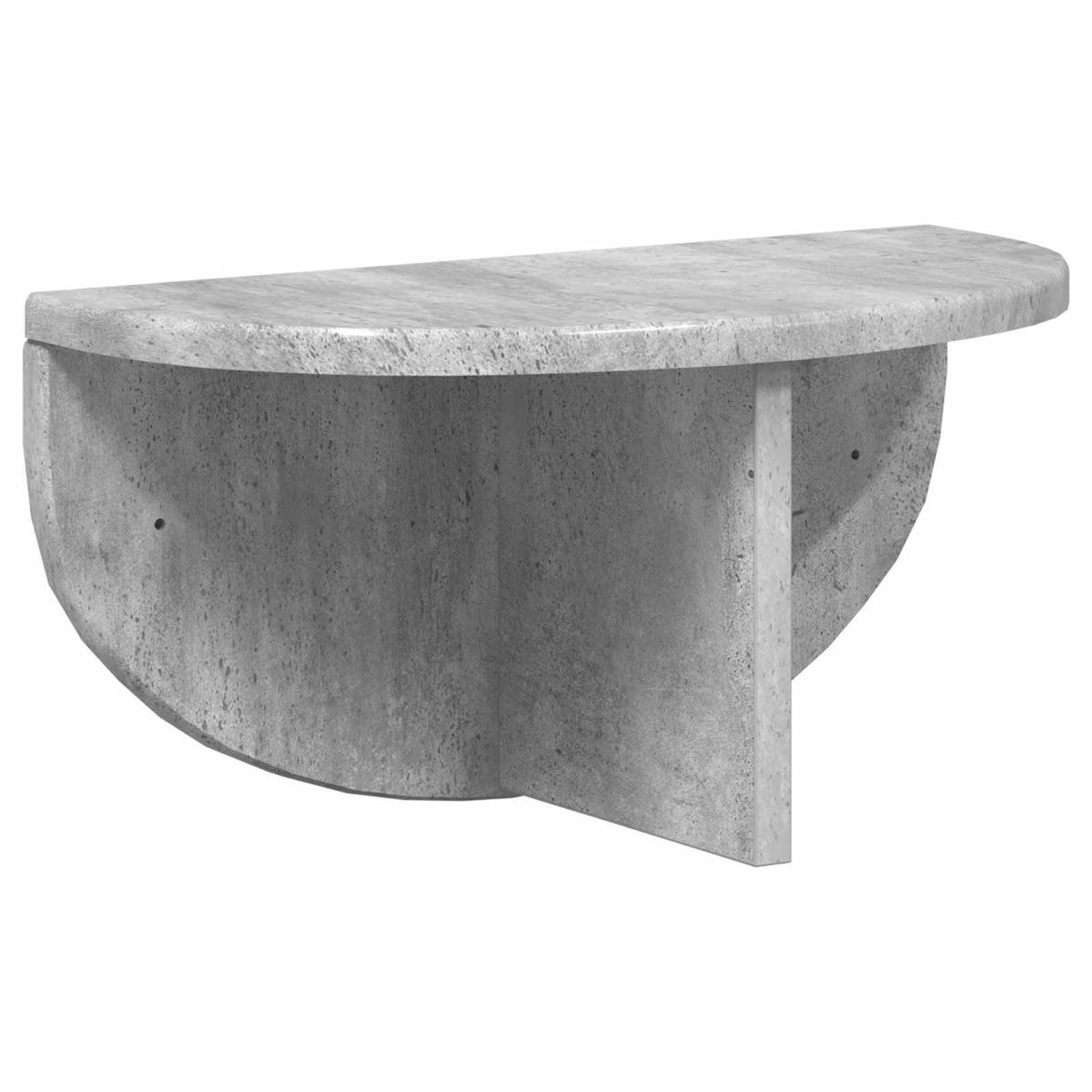 Væghylde Vægmonteret Beton Grå 38 x 19 x 19 cm Konstrueret træ