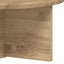 Væghylde 2 stk. Artisan Egetræ 38 x 19 x 19 cm Konstrueret træ