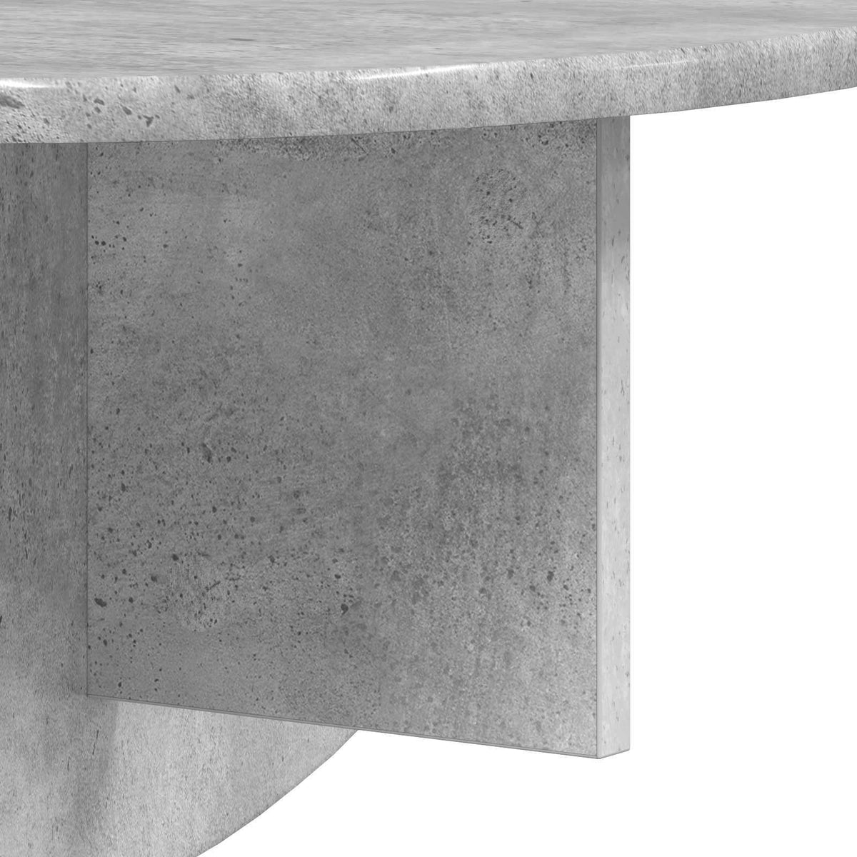 Væghylde 2 stk. Beton Grå 48 x 24 x 24 cm Konstrueret træ