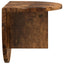 Væghylde 2 stk. Røget eg 48 x 24 x 24 cm Konstrueret træ