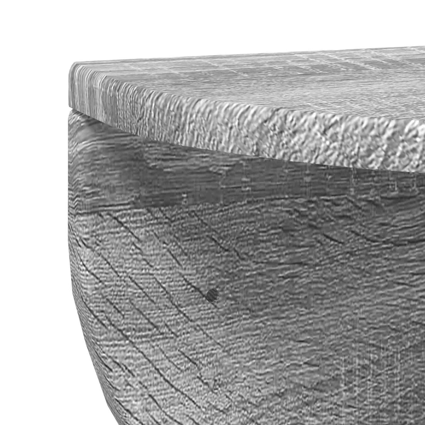 Væghylde 2 stk. Grå Sonoma 48 x 24 x 24 cm Konstrueret træ